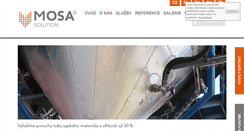 Desktop Screenshot of mosasolution.com