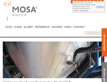 Tablet Screenshot of mosasolution.com